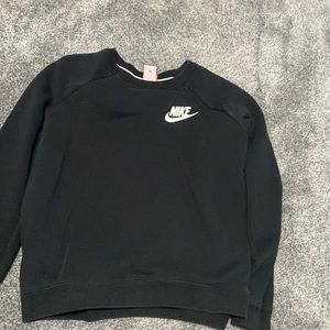Black Nike crew neck